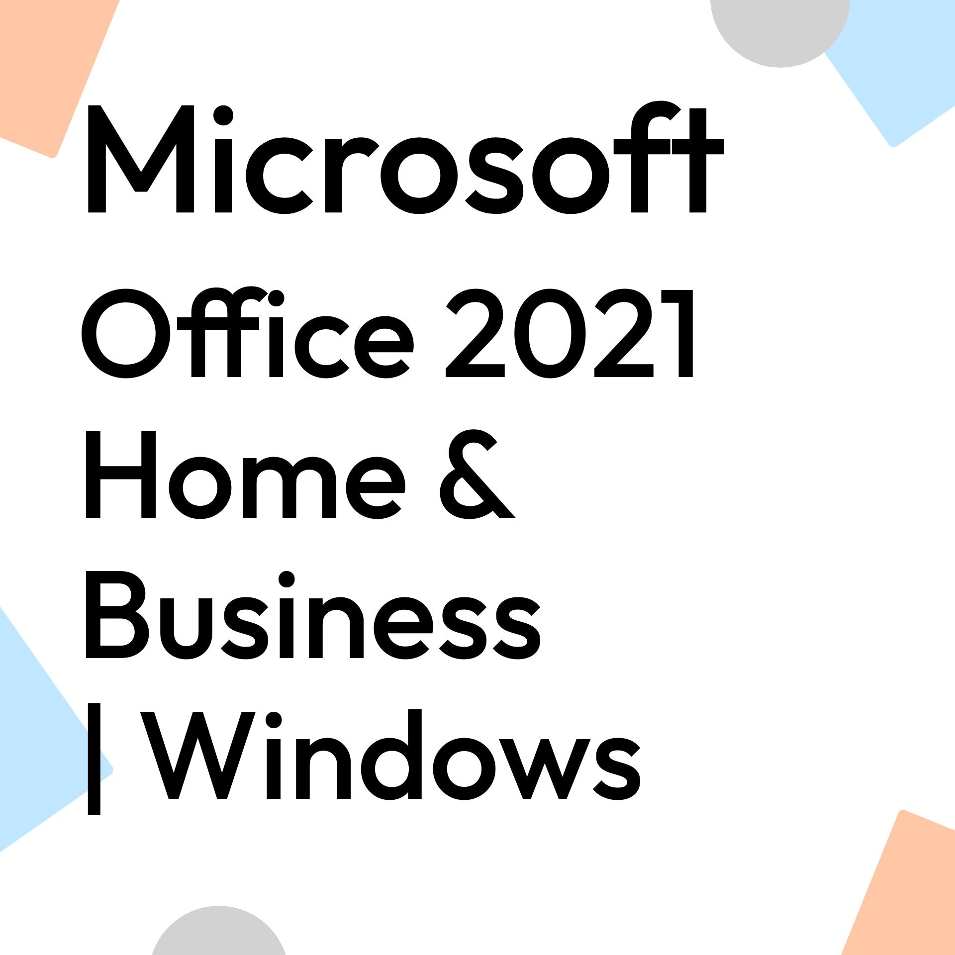 Office 2021 Home & Business | Windows