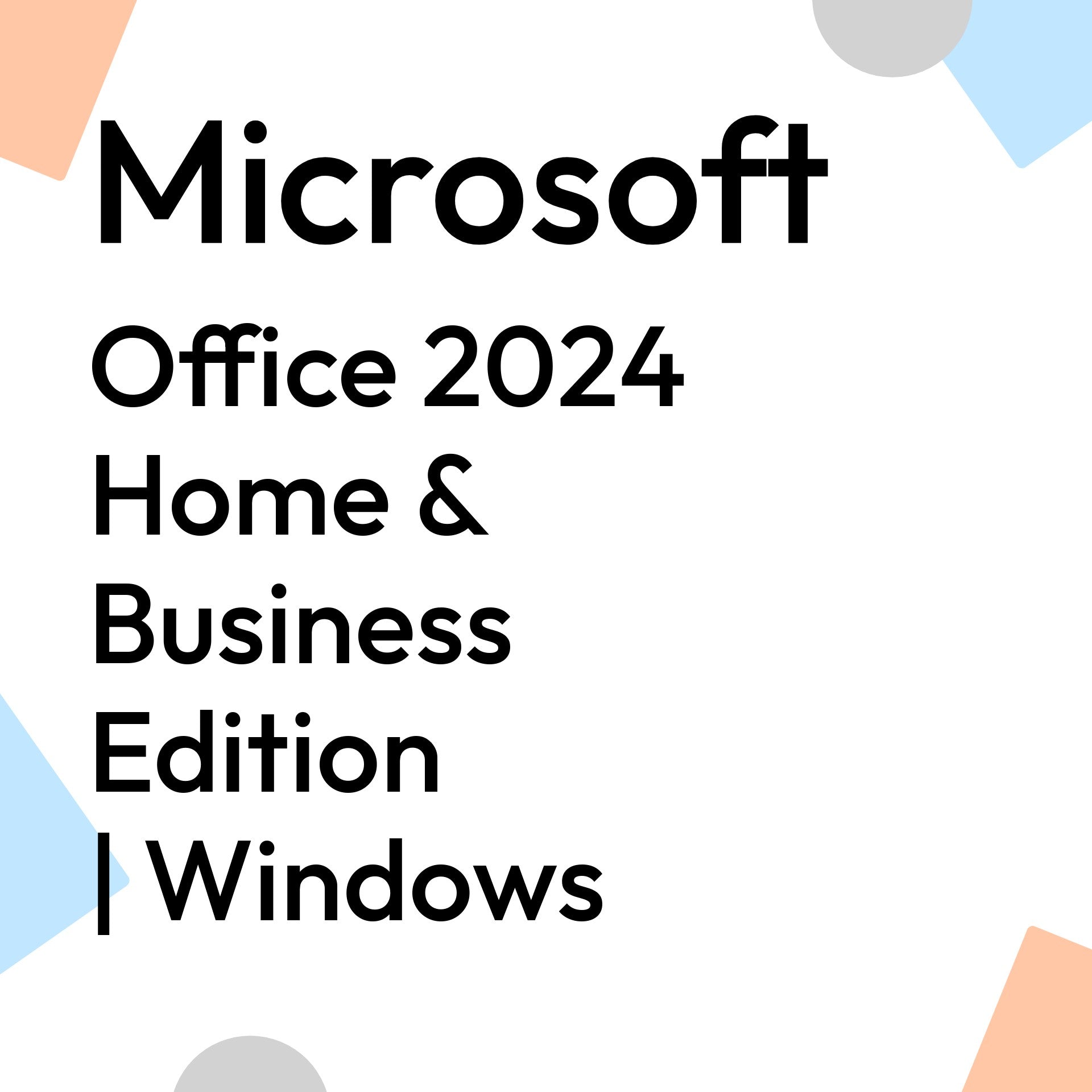 Office 2024 Home & Business Edition | Windows