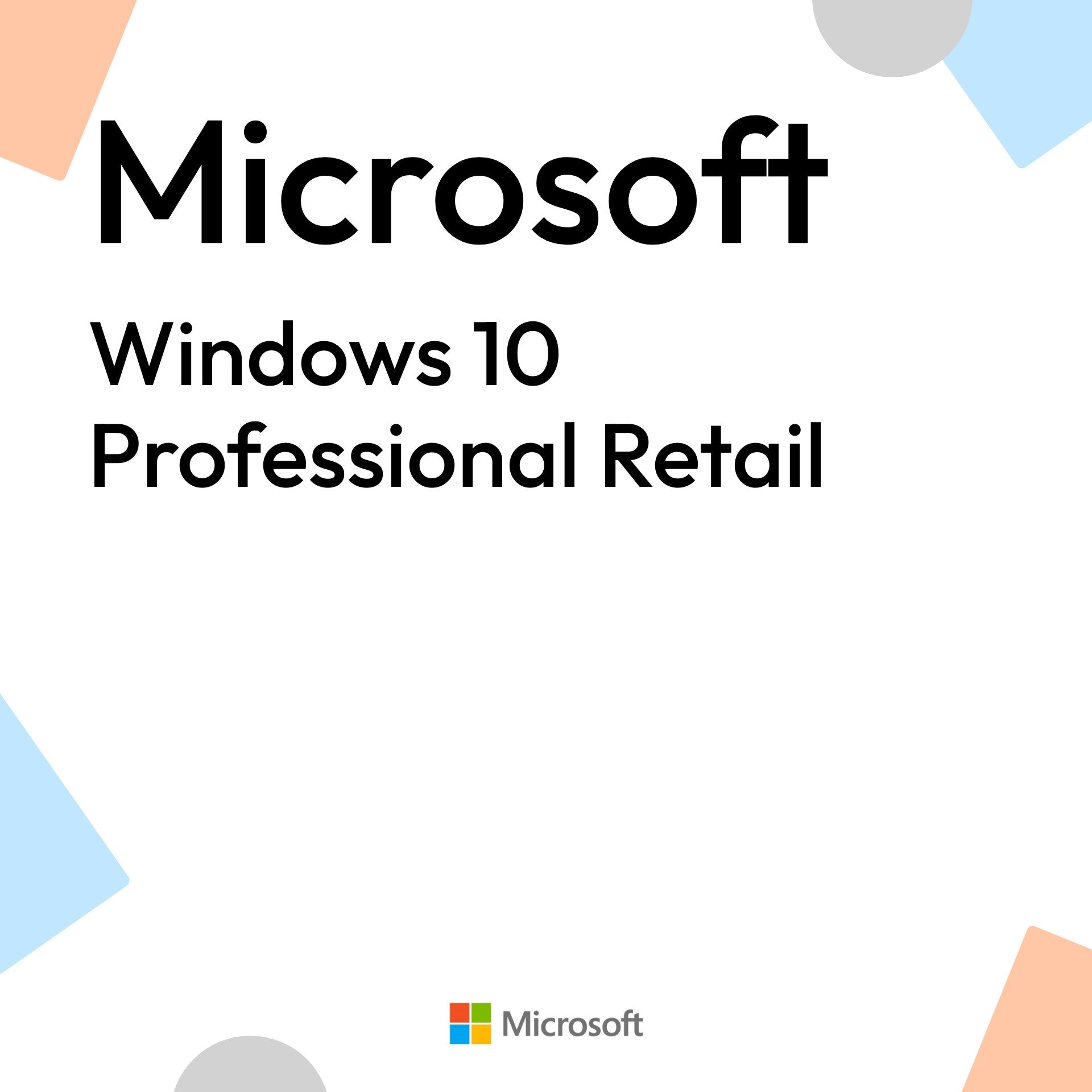 Windows 10 Professional Retail
