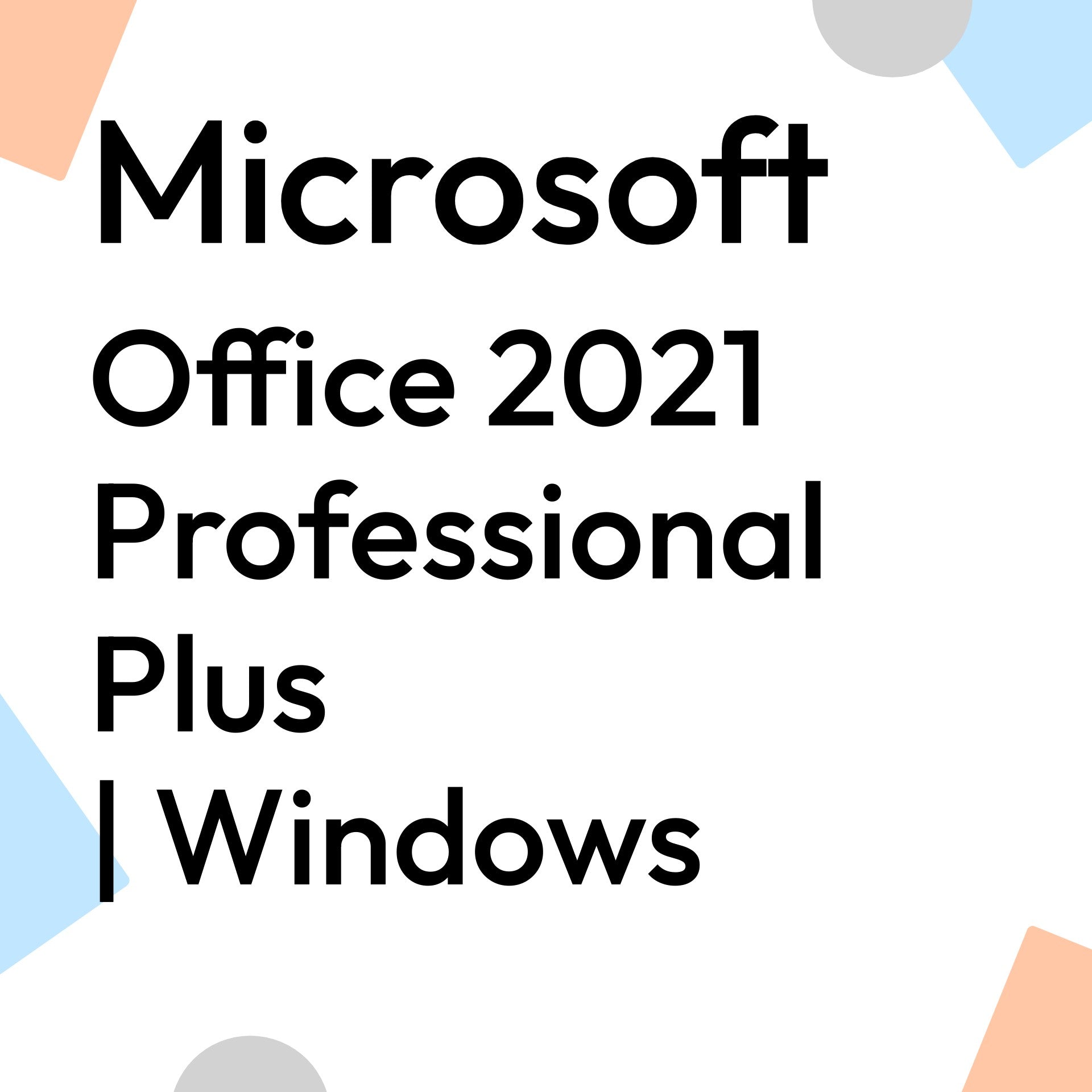 Office 2021 Professional Plus | Windows