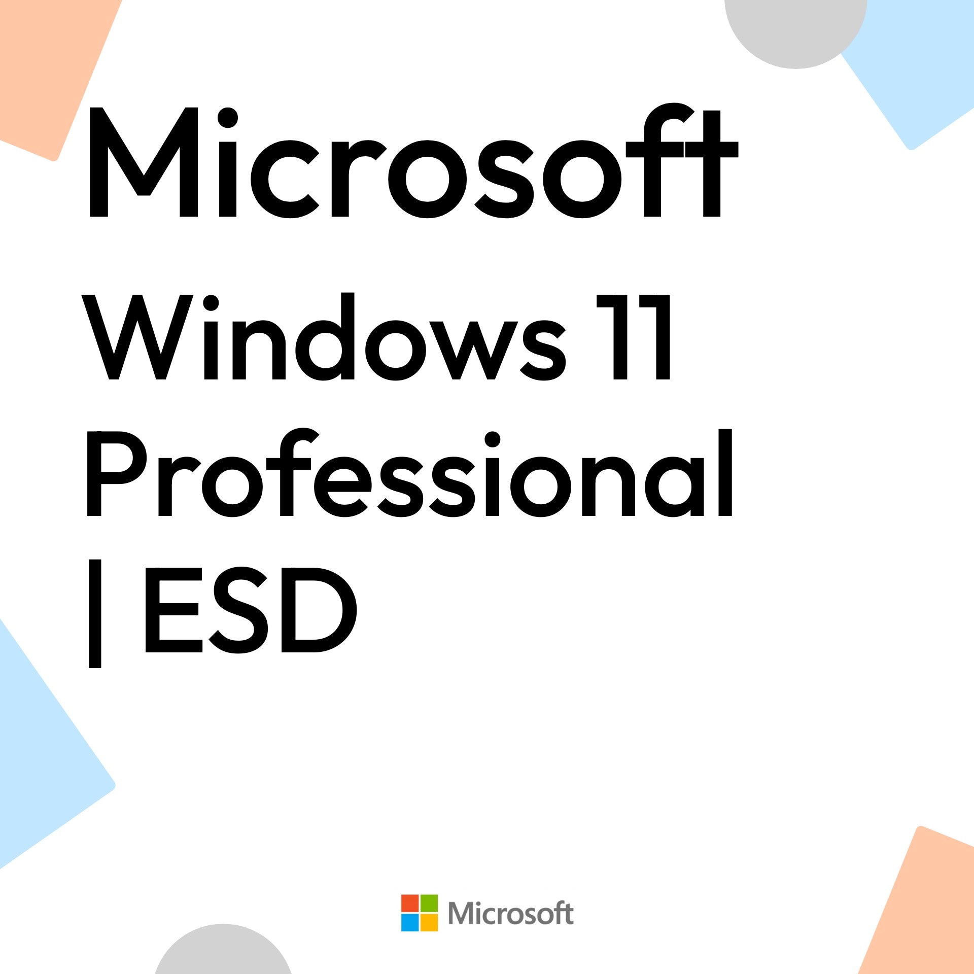Windows 11 Professional | ESD