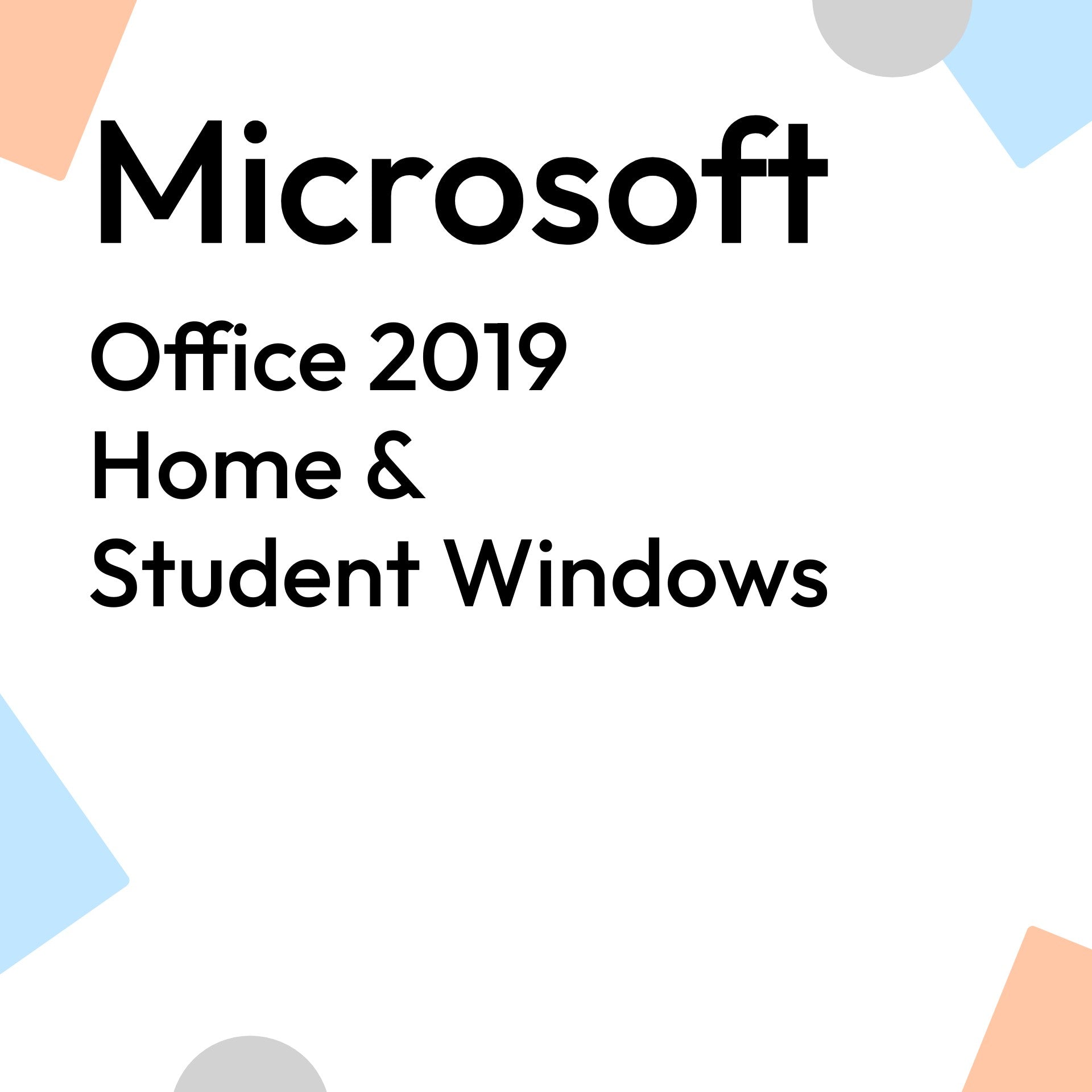 Office 2019 Home & Student Windows