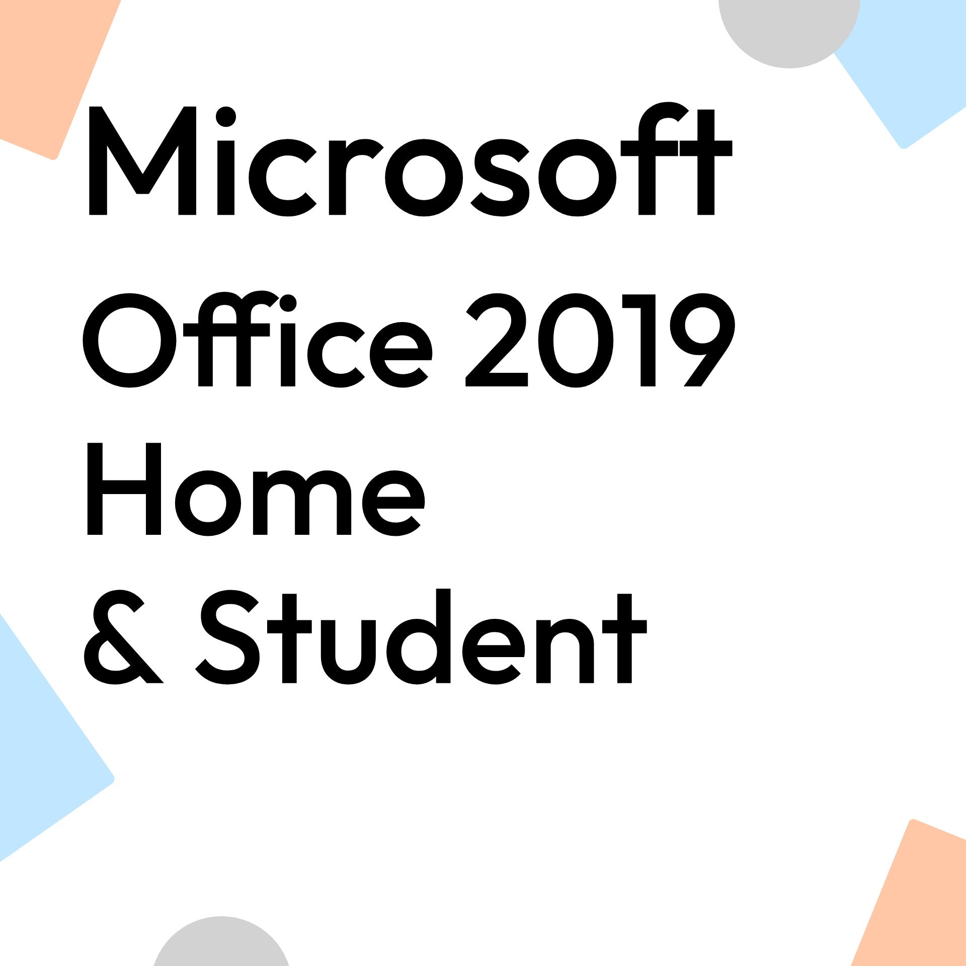 Office 2019 Home & Student