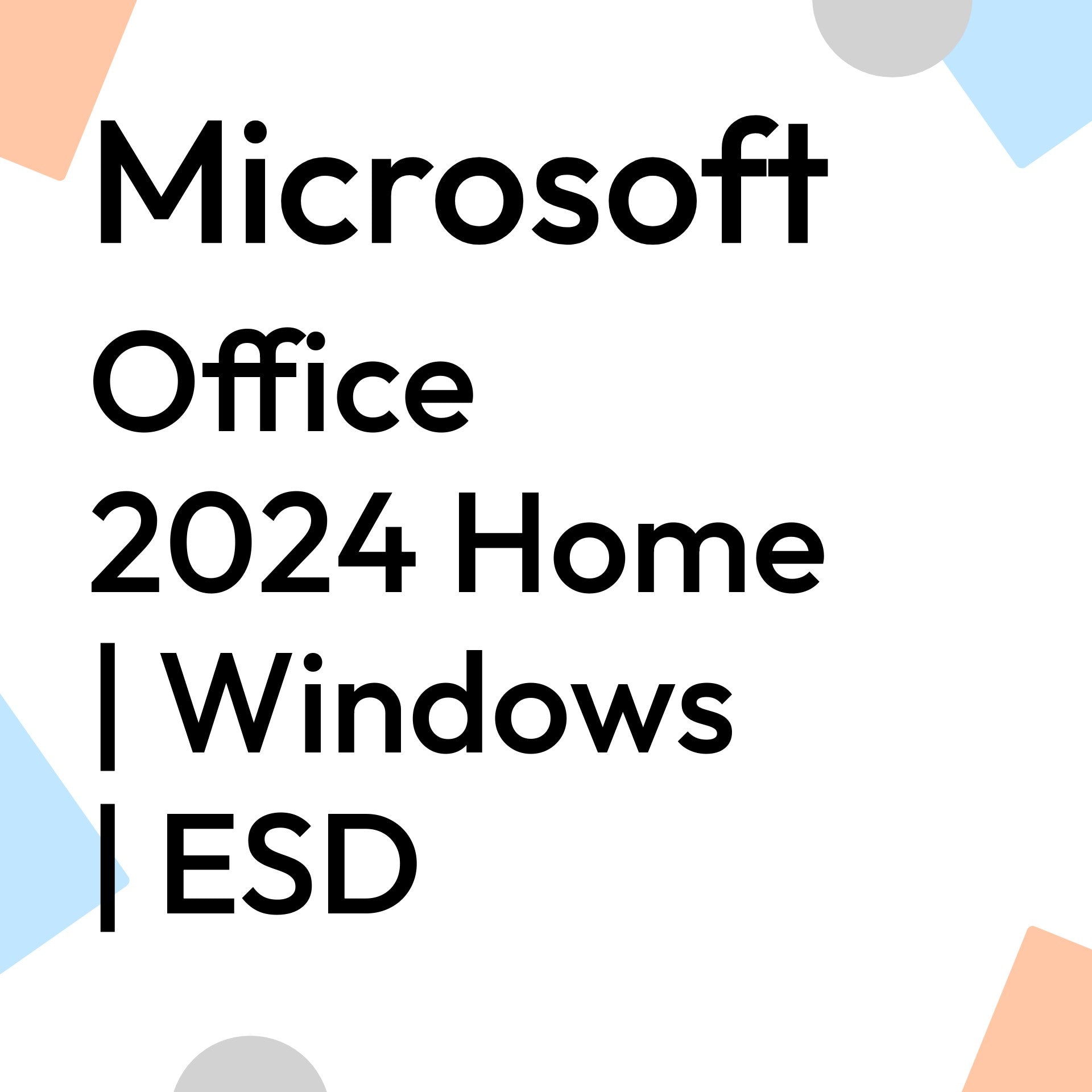 Office 2024 Home | Windows | ESD