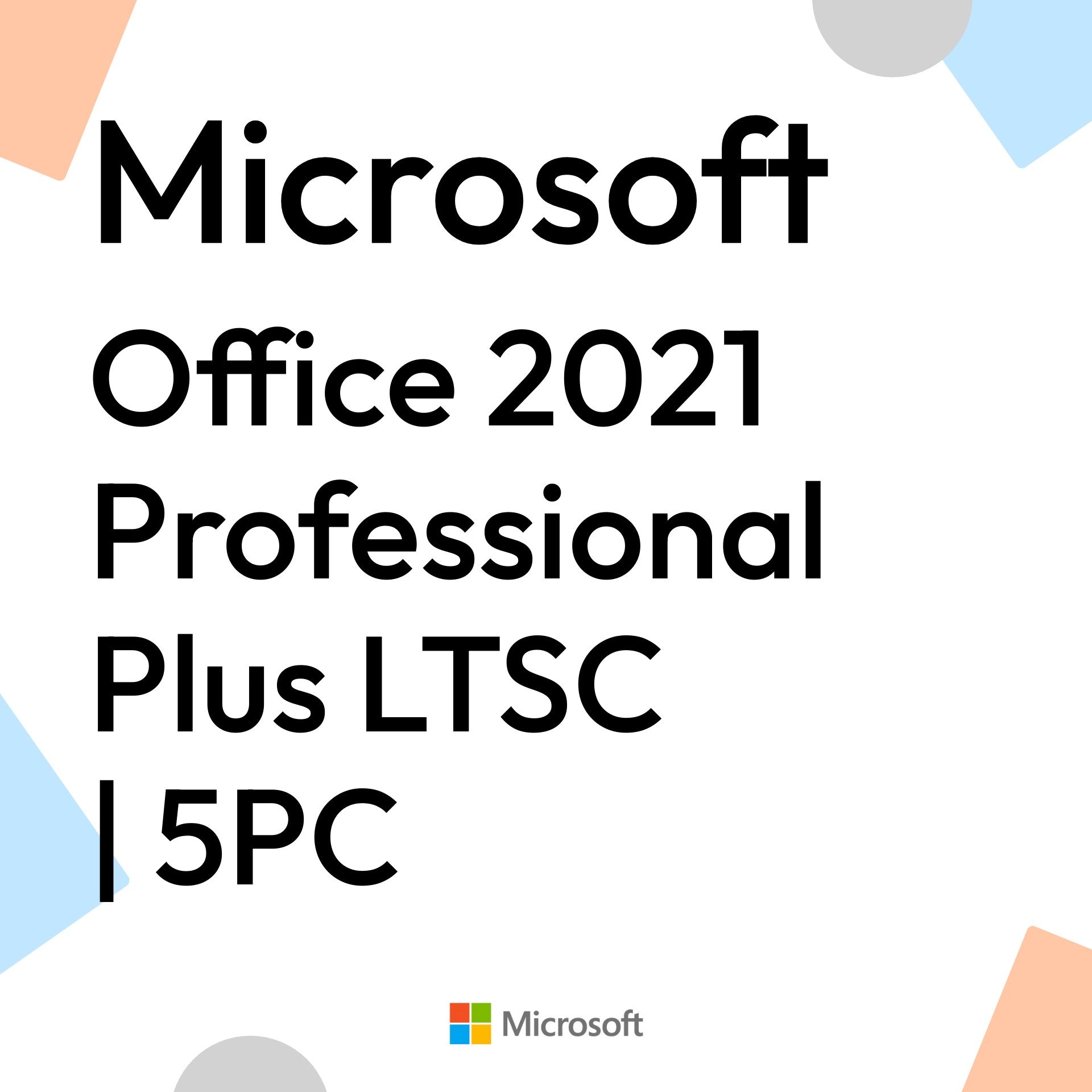 Office 2021 Professional Plus LTSC | 5PC