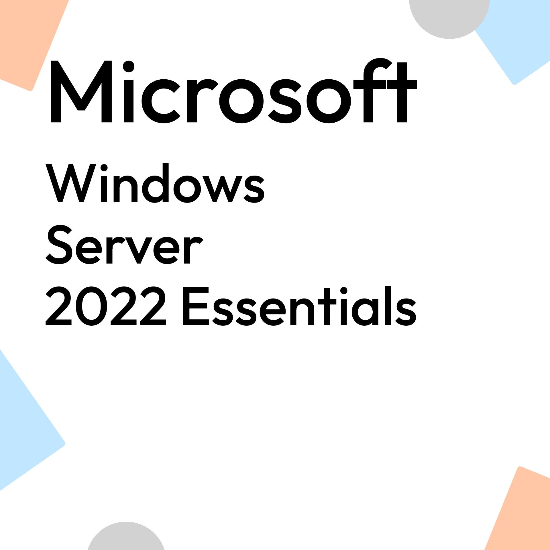Windows Server 2022 Essentials